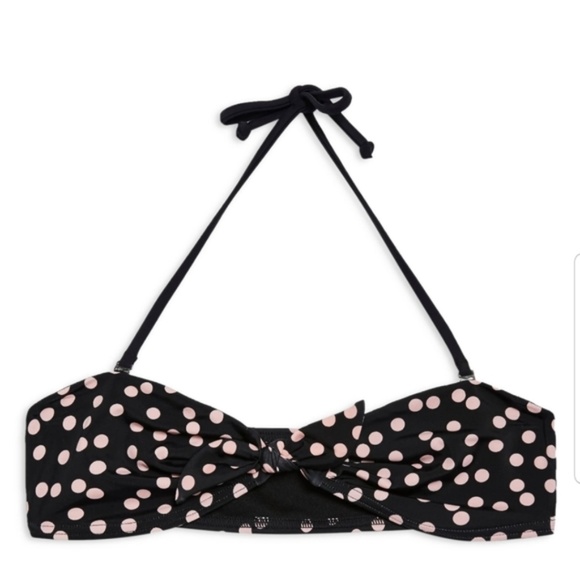 Topshop Spot Bandeau Bikini Top - Picture 4 of 4